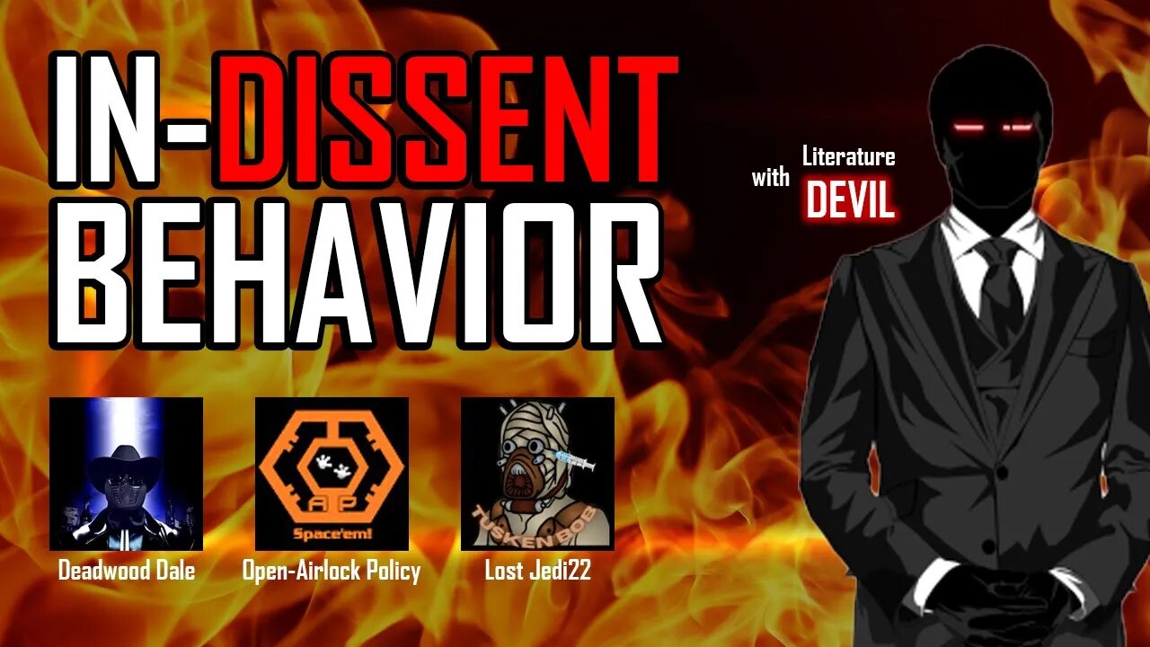 In-Dissent Behavior - Special Guest Literature Devil - Rittenhouse - Activision Kowtows to Islam