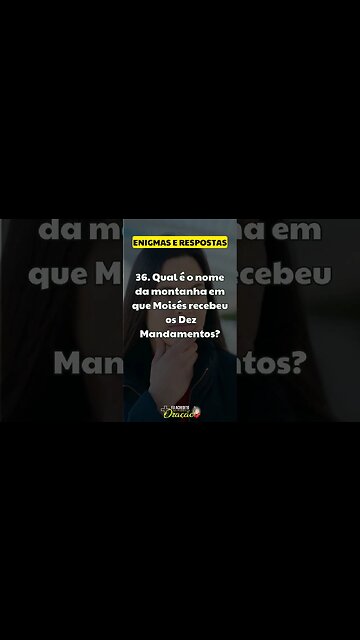 ❓QUIZ BÍBLICO - Teste Seu Conhecimento 31