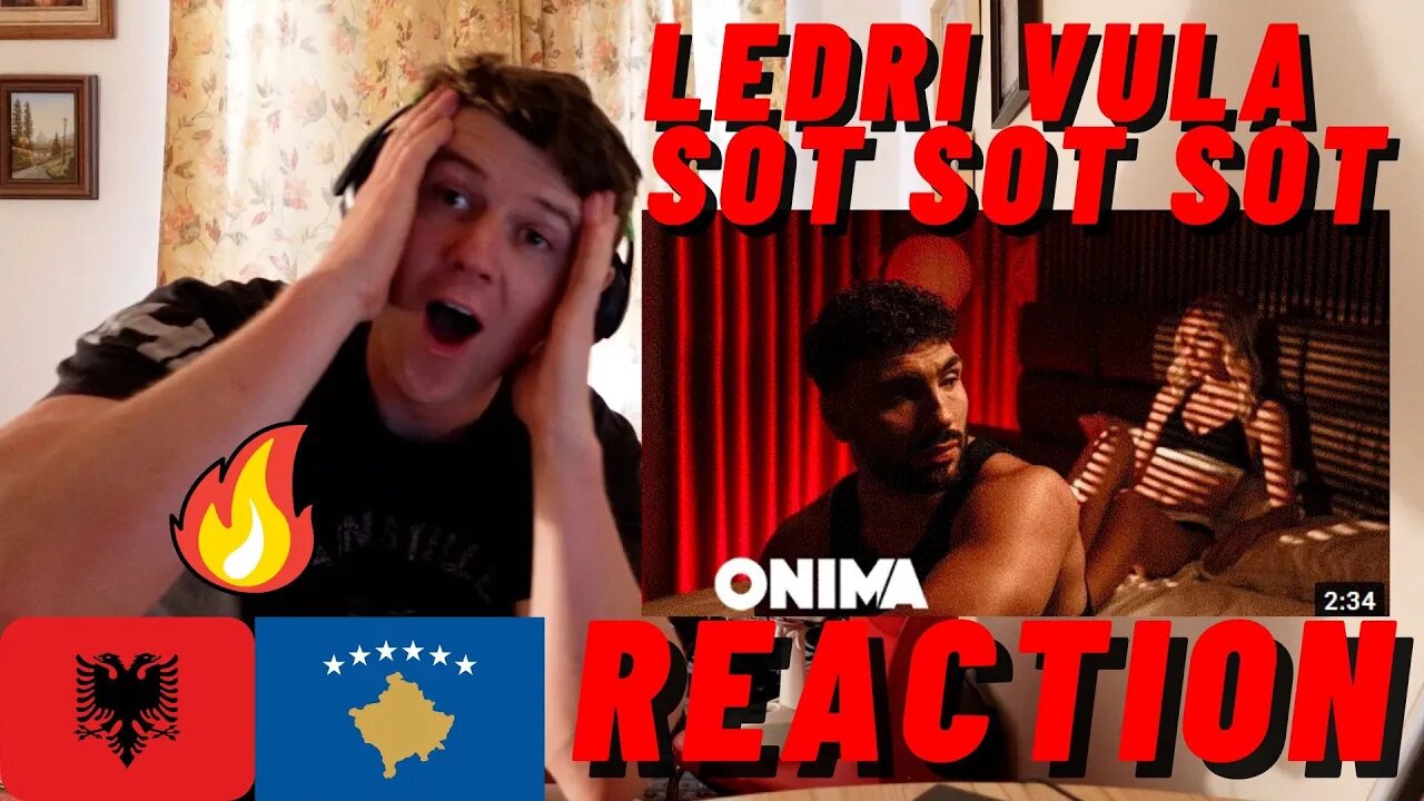 🇦🇱🇽🇰Ledri Vula - Sot Sot Sot ((IRISH GUY REACTION!!))