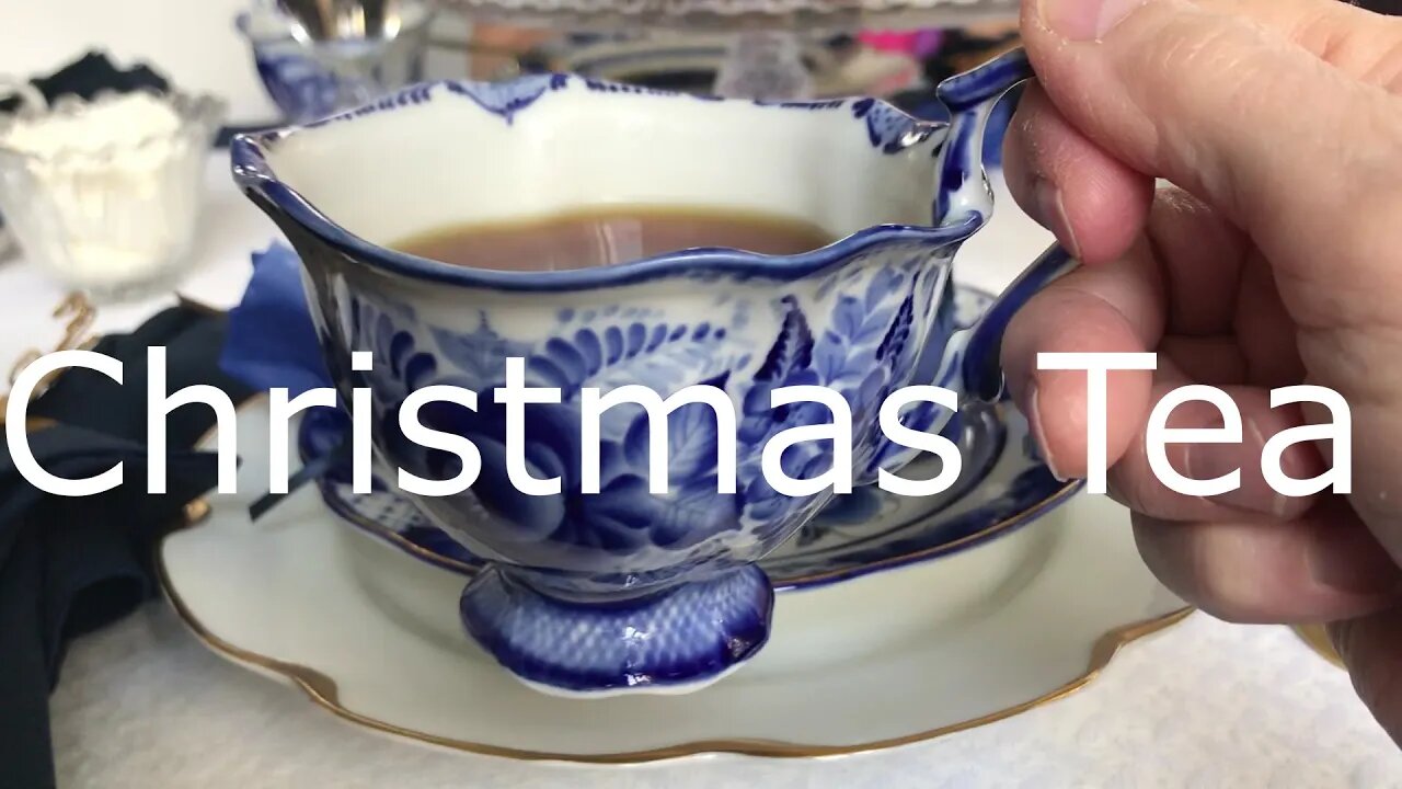 Christmas Tea / Christmas home touring / Christmas decor