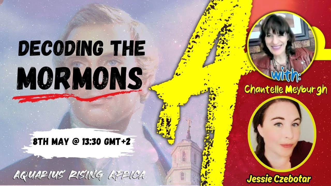 JESSIE Czebotar - DECODING THE MORMONS - LIVE