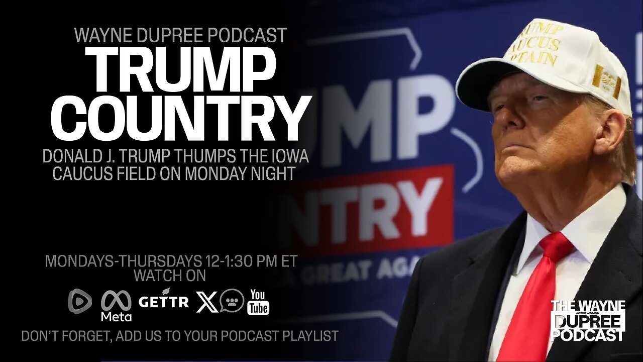 Trump Decimates Iowa Caucus Field Inside 31 Minutes! NH Is Next (Ep 1828) 1/16/24)