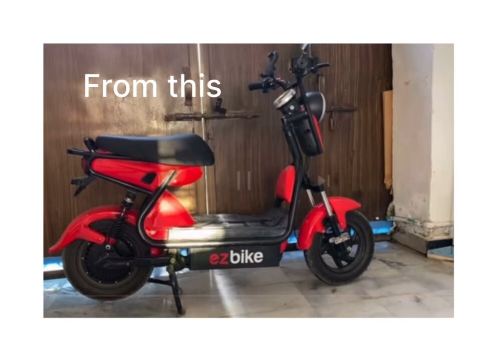 Wrapped my Electric Scooter