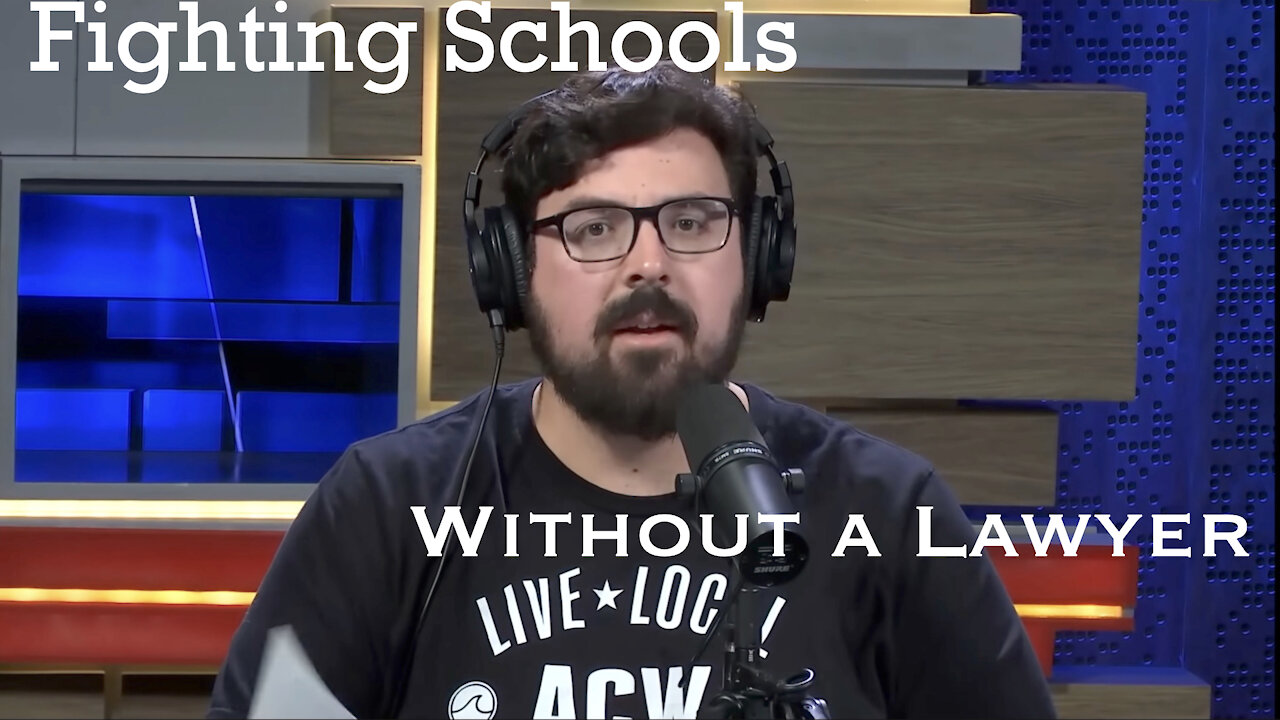 Fighting Schools Without A Lawyer