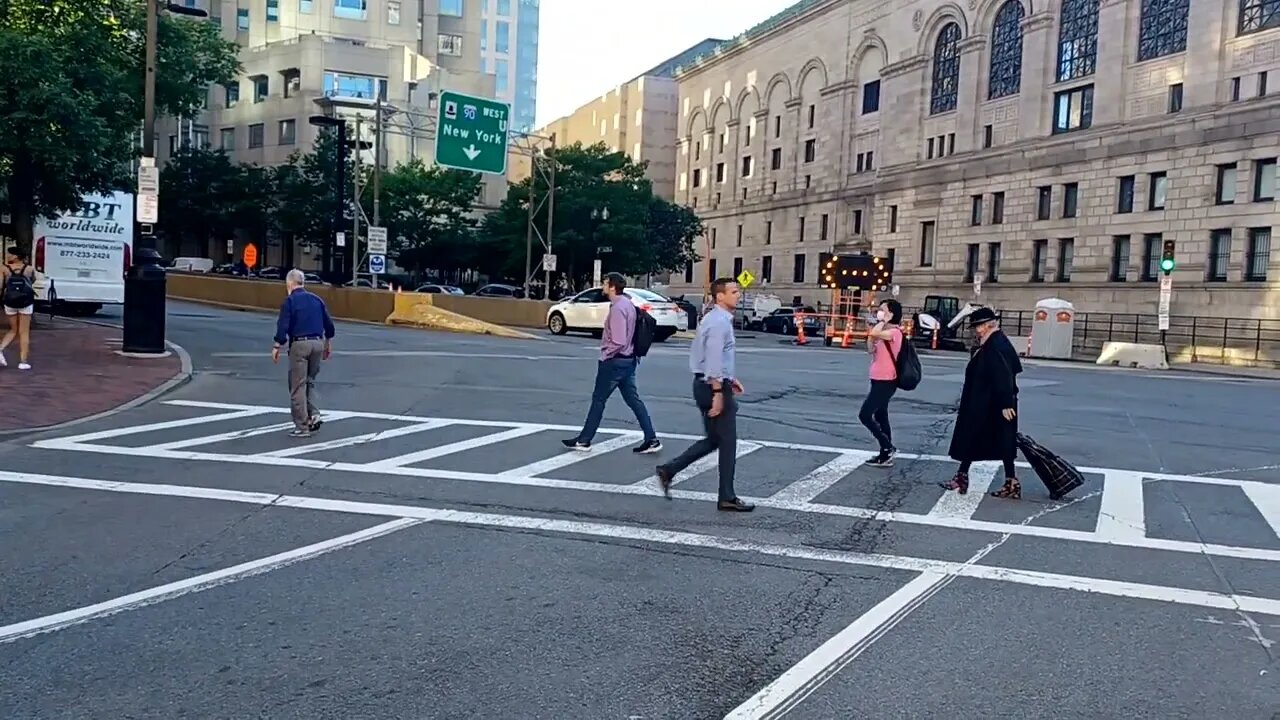what do you think of the city of Boston permanently closing. Dartmouth Street by the library
