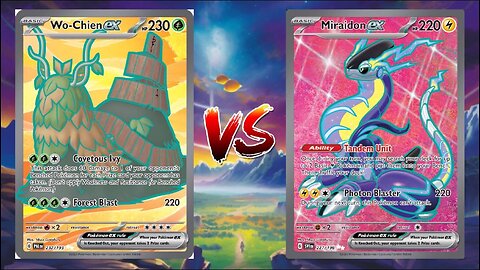 Pokemon TCG Live Wo-Chien EX Forretress EX VS Raikou V Miraidon EX!!