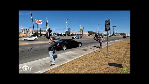 ACTT Gas Price Protest In San Antonio Texas - GoPro and Drone Footage #letsgobrandon #notputinsfault