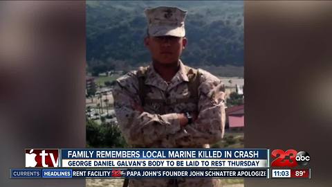 Bakersfield Marine dies in San Diego crash