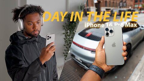 A DAY WITH THE iPHONE 16 PRO MAX: CAMERA PERFORMANCE AND BATTERY LIFE