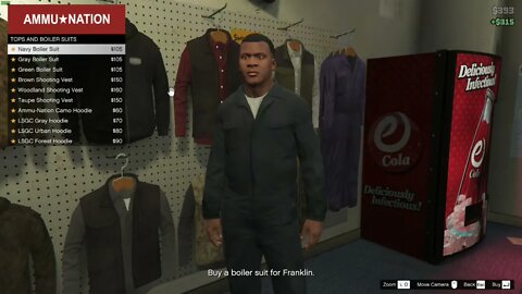 Grand Theft Auto V boiler suits 5 sec #shorts