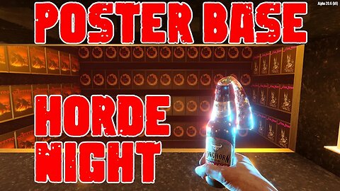 Poster Horde Night Base -- 7 Days to Die