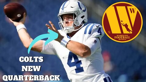 Washington Commanders Facing Inexperienced Colts Quarterback On Sunday!