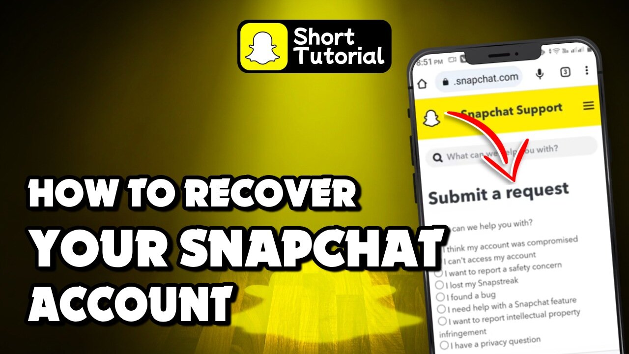 How to recover your snapchat account