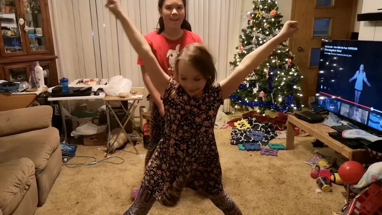 Madisons play date with Eden