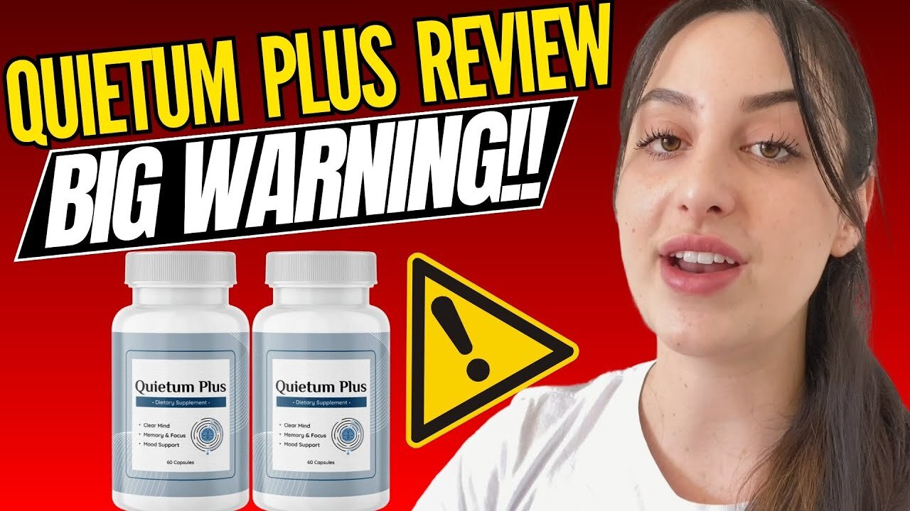 Quietum Plus Review - BEWARE! - Quietum Plus Reviews: QUIETUM PLUS SUPPLEMENT