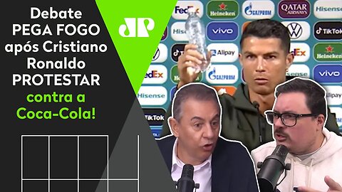 "O que o Cristiano Ronaldo FEZ com a Coca-Cola foi..." Ato POLÊMICO faz DEBATE FERVER!