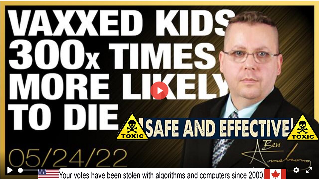 Vaxxed Kids Are 300 Times More Likely To Die Than Unvaccinated!