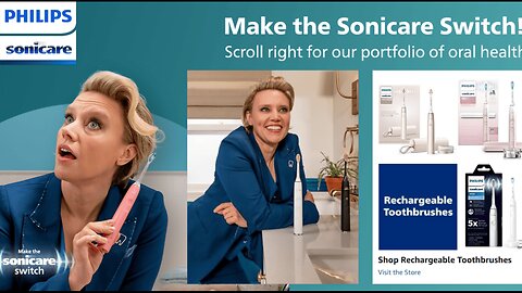 PHILIPS Sonicare ProtectiveClean 6100 Rechargeable Electric Toothbrush