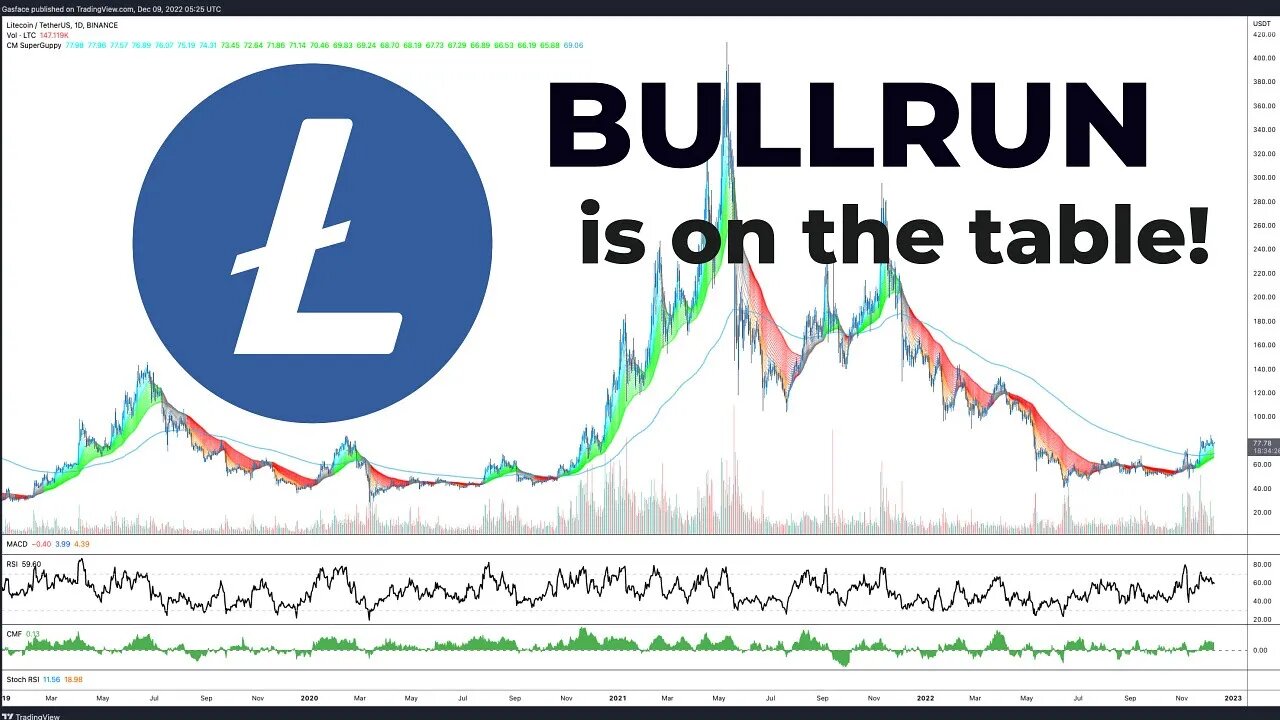 LTC-Litecoin halving plus BULLRUN in play? Price Prediction-Daily Analysis 2022 Chart