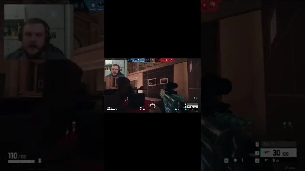 "Die Quietly Please" Rainbow Six Siege Ranked Fail #shorts