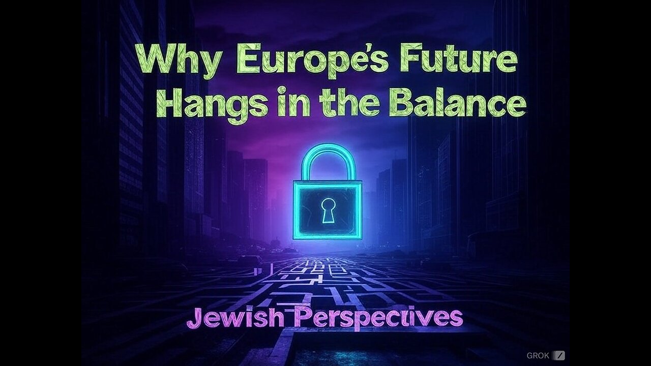 Why Europe’s Future Hangs in the Balance: Insights from Jewish Perspectives