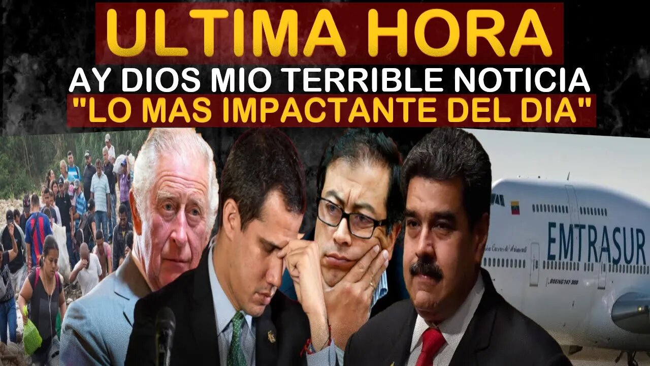 🔴SUCEDIO HOY! URGENTE HACE UNAS HORAS! MIRALO ANTES QUE LO BORREN - NOTICIAS VENEZUELA HOY