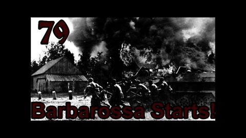 Hearts of Iron 3: Black ICE 10.41 - 79 Germany - Barbarossa Starts!