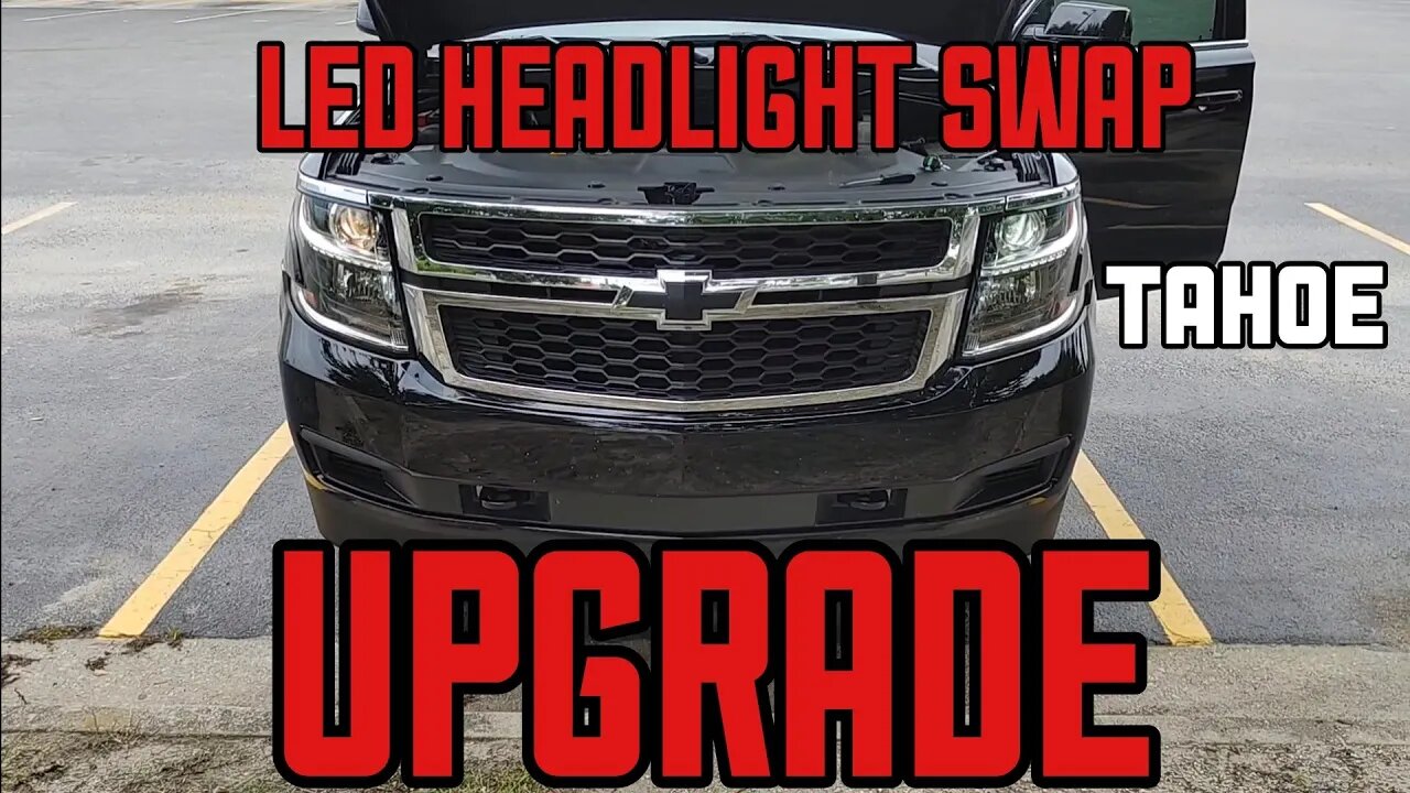 LED Headlight Swap Easy How To 2019 Tahoe