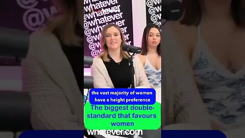 The biggest double standard women have #redpill