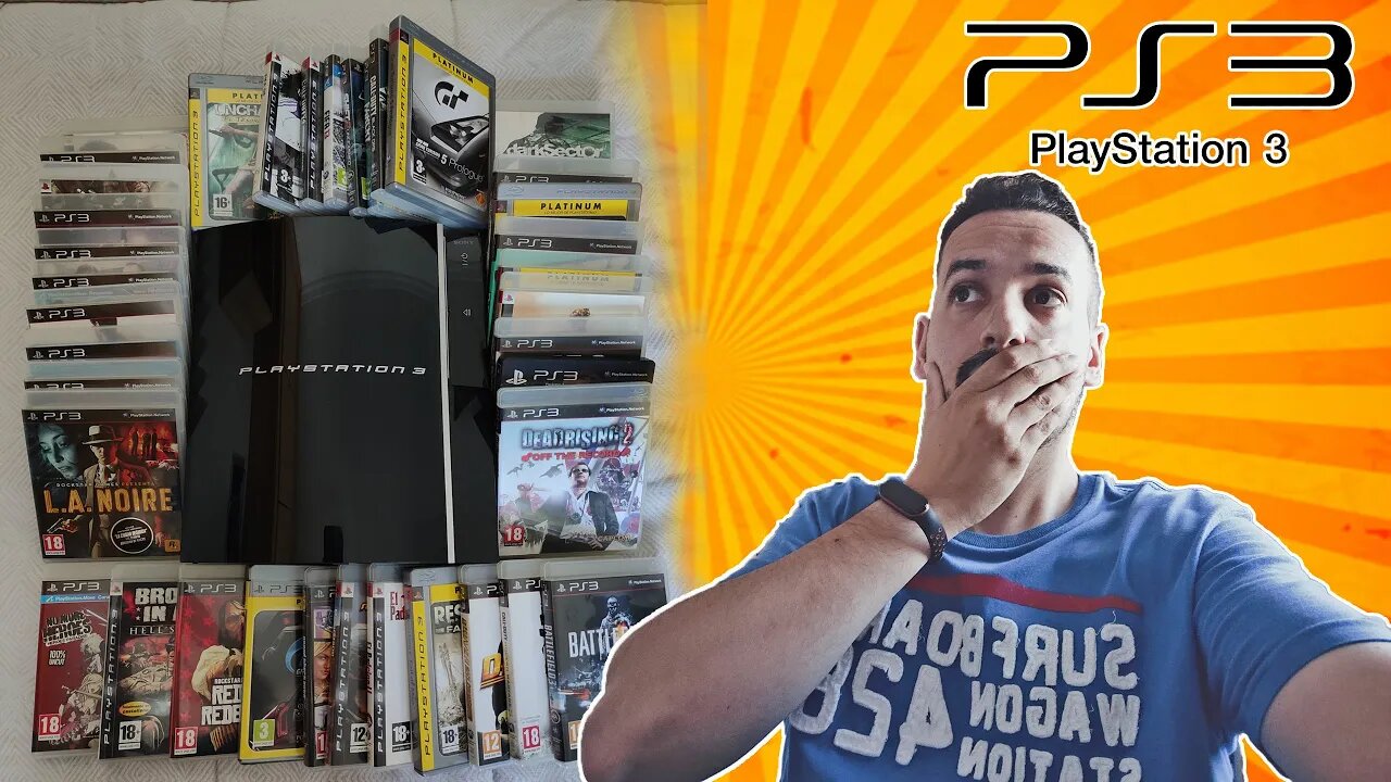 ENSEÑANDO TODA mi COLECCION de PS3 | MAS de 40 JUEGOS! | TWITCH