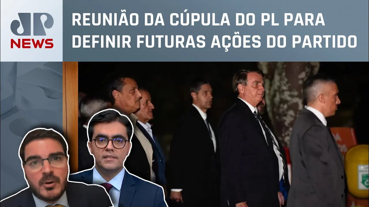 Jair Bolsonaro participa de jantar com integrantes do PL; Constantino e Vilela comentam