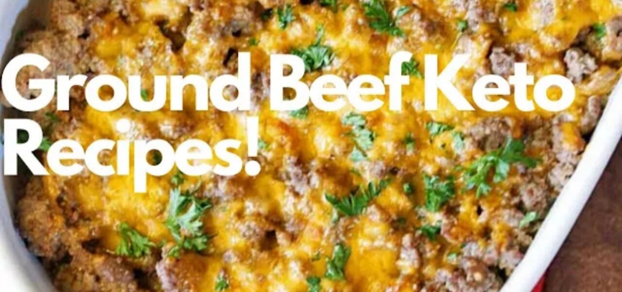 Ground beef keto recipe 😋!!