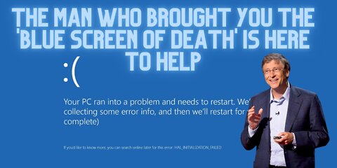 The The Man Who Brought You "The Blue Screen of Death" Coming to the Rescue