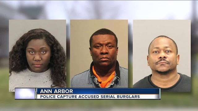 Police capture accused serial burglars