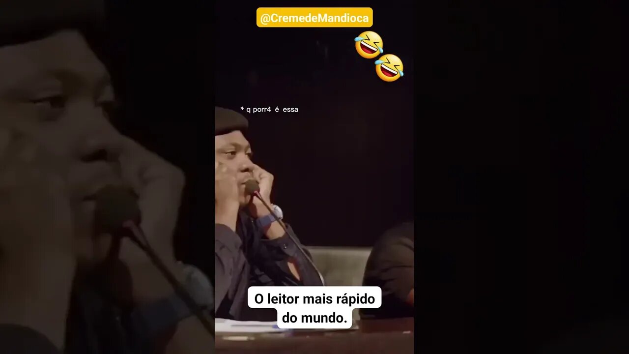 O LEITOR MAIS RAPIDO DO MUNDO ESSE CARA E ESPETACULAR CONFIRA #memes #viral #rir #tiktok #fy #shorts