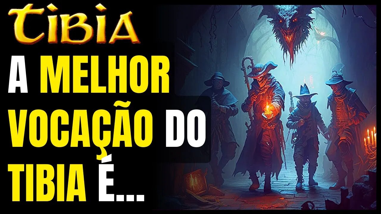 ❓[QUAL A MELHOR VOCAÇÃO DO TIBIA?]❓ #tibia #mmorpg