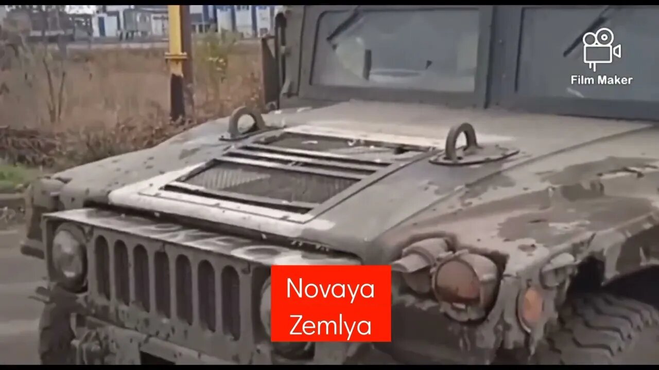 Russian forces captured US-made Armored Humvee in Ukraine Operation