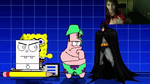 SpongeBob SquarePants Characters (SpongeBob, Squidward, And DoodleBob) VS Batman In An Epic Battle