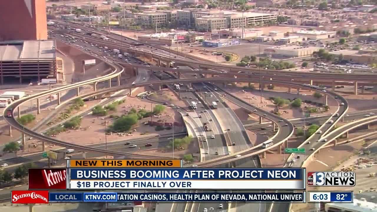 Business booming after project neon