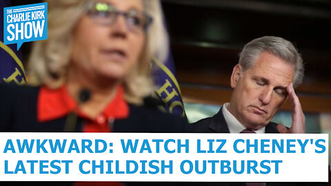 AWKWARD: Watch Liz Cheney's Latest Childish Outburst