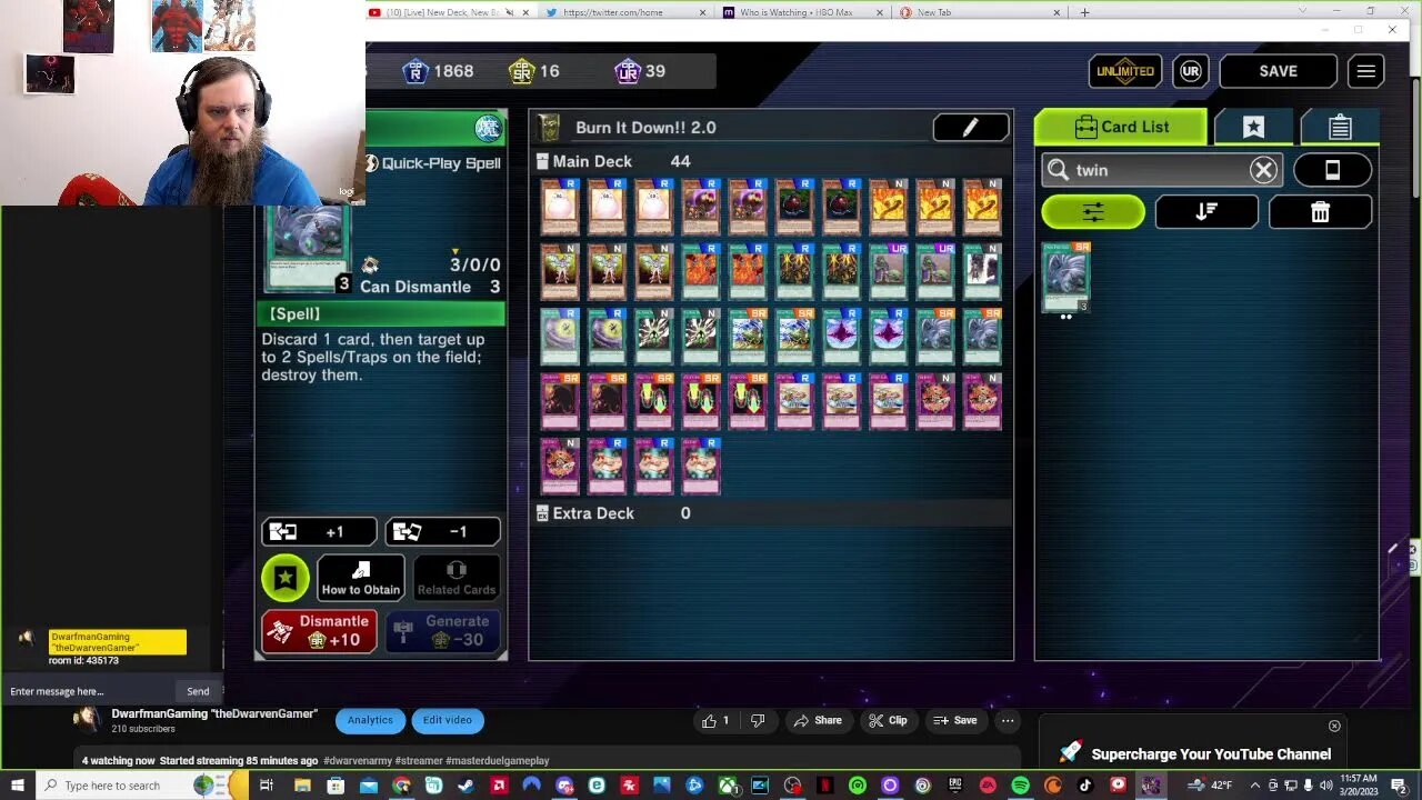 [Live] New Deck, New Battles