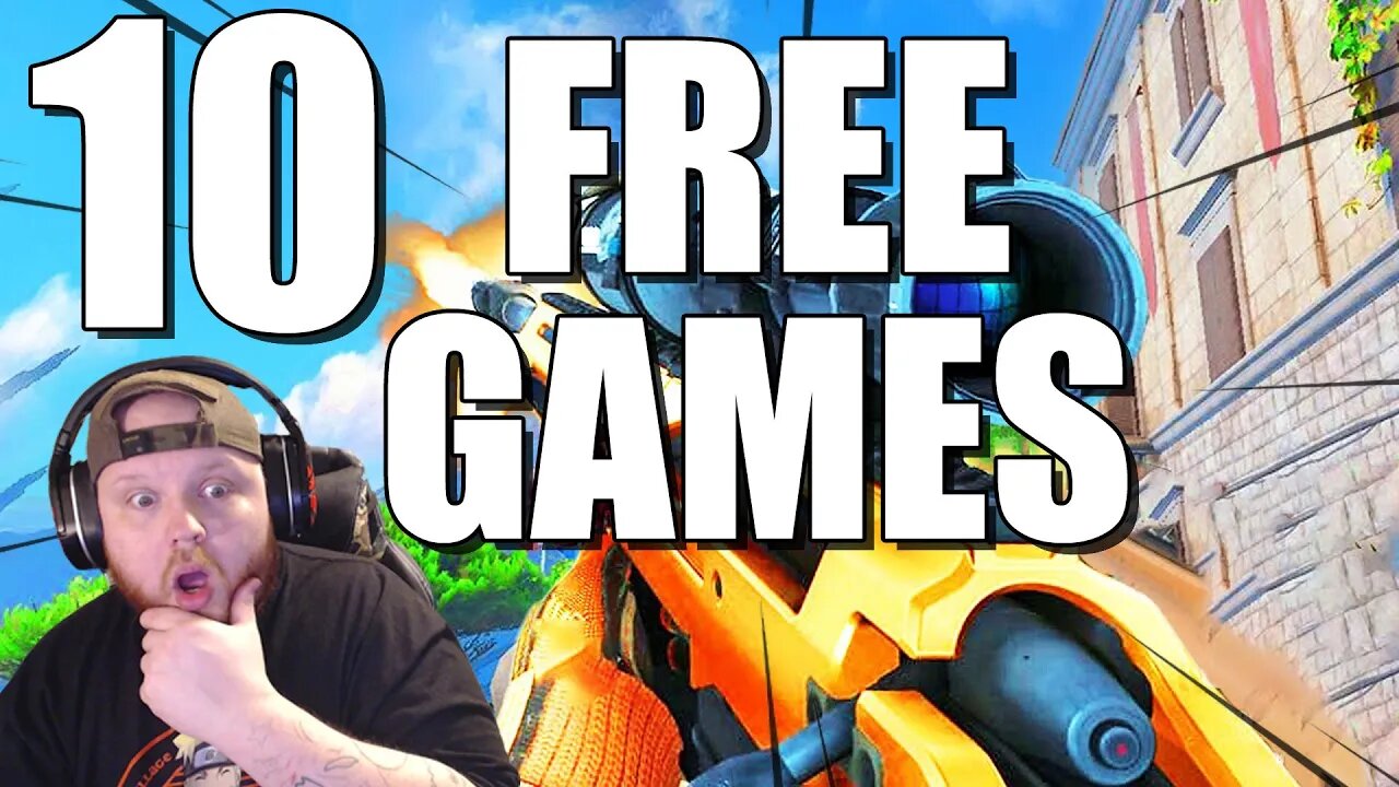 10 FREE GAMES (ON STEAM) 2023!