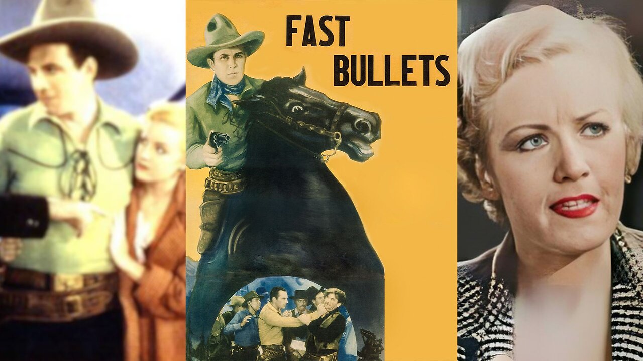 FAST BULLETS (1936) Tom Tyler, Rex Lease & Margaret Nearing | Western | B&W