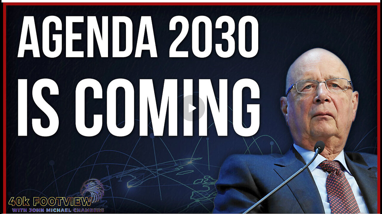 Unveiling Agenda 2030: The Road Ahead- WE CAN STOP THIS