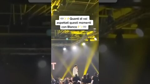 BLANCO LIVE! CHE SPETTACOLO 😍