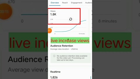 live increase views