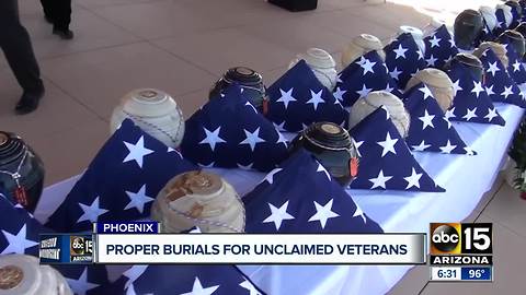 Group helps identify, hold funerals for cremated and unidentified soldiers