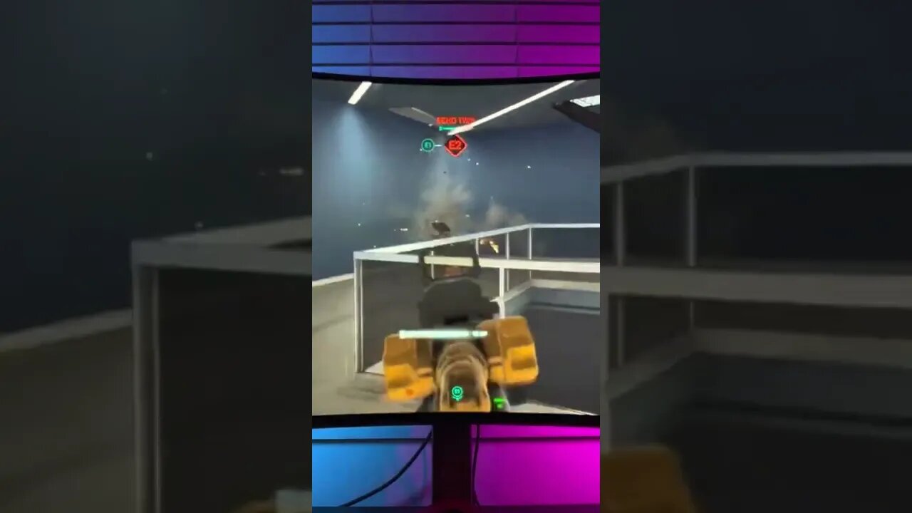 Battlefield 2042 on a LG45GR95QE! See link for full video #gamingsetup #gaming #battlefield2042