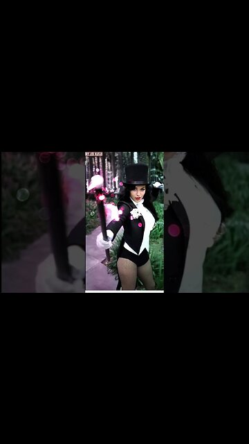 Cosplay - Zatanna - Liga Da Justiça Sombria