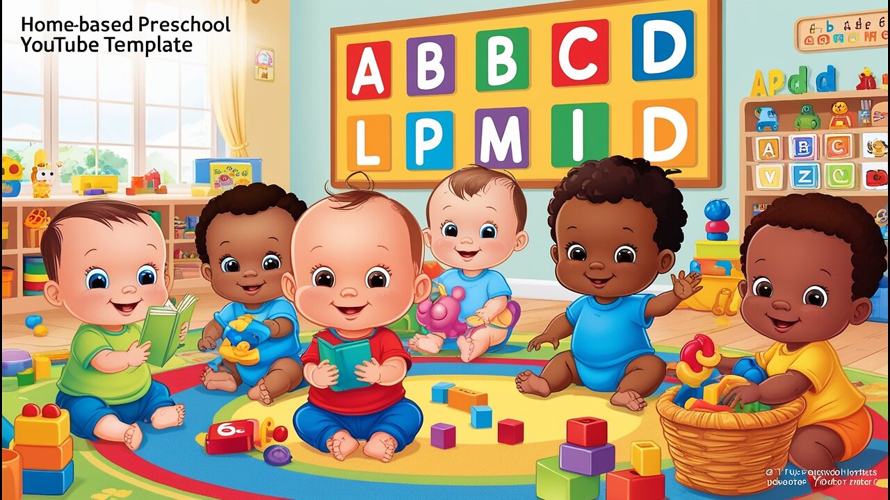 ABC Song Nursery Rhymes For Pre School Baby's